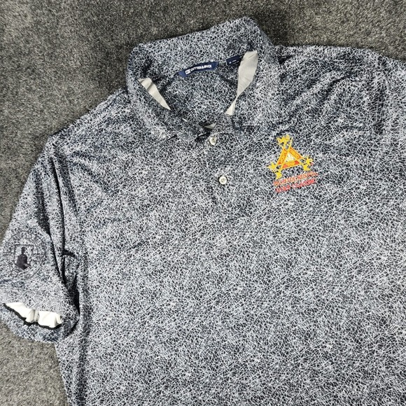 Cutter & Buck Other - Cutter & Buck Polo Shirt Mens XL Black White Montecristo Golf Classic Logo